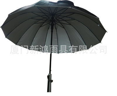 雨傘廠長期供應直骨14K銀膠直骨傘 品質與口碑的雙重保障